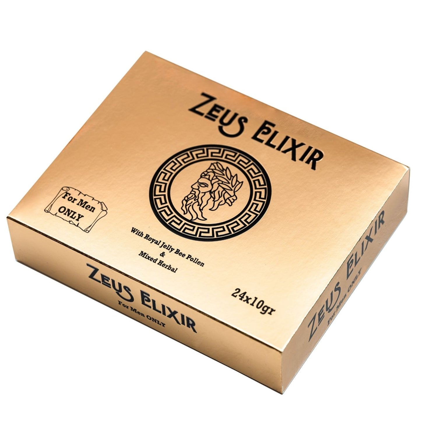 Zeus Organic Honey for Men-Extra Strength Honey for Men (Pack of 24 Sachet)